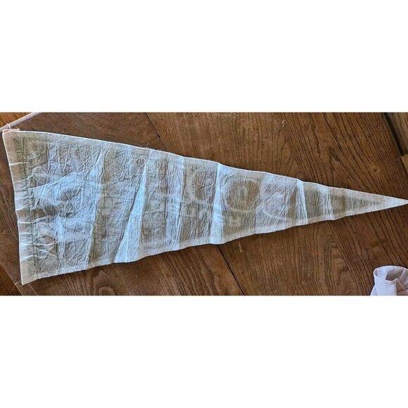 Vintage Wincraft Denver Broncos NFL Pennant Flag Banner 1990's Full Size Fair - Picture 5 of 6